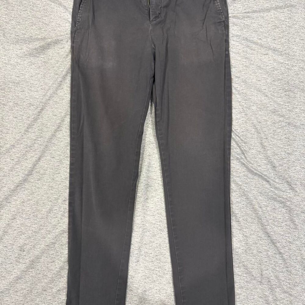 Banana-republic Men's Grey and Black Trousers